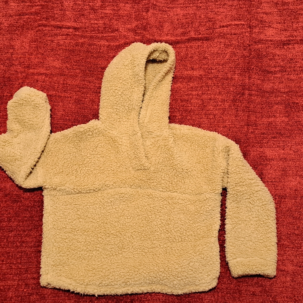 Cozy Cream Woman Hoodie